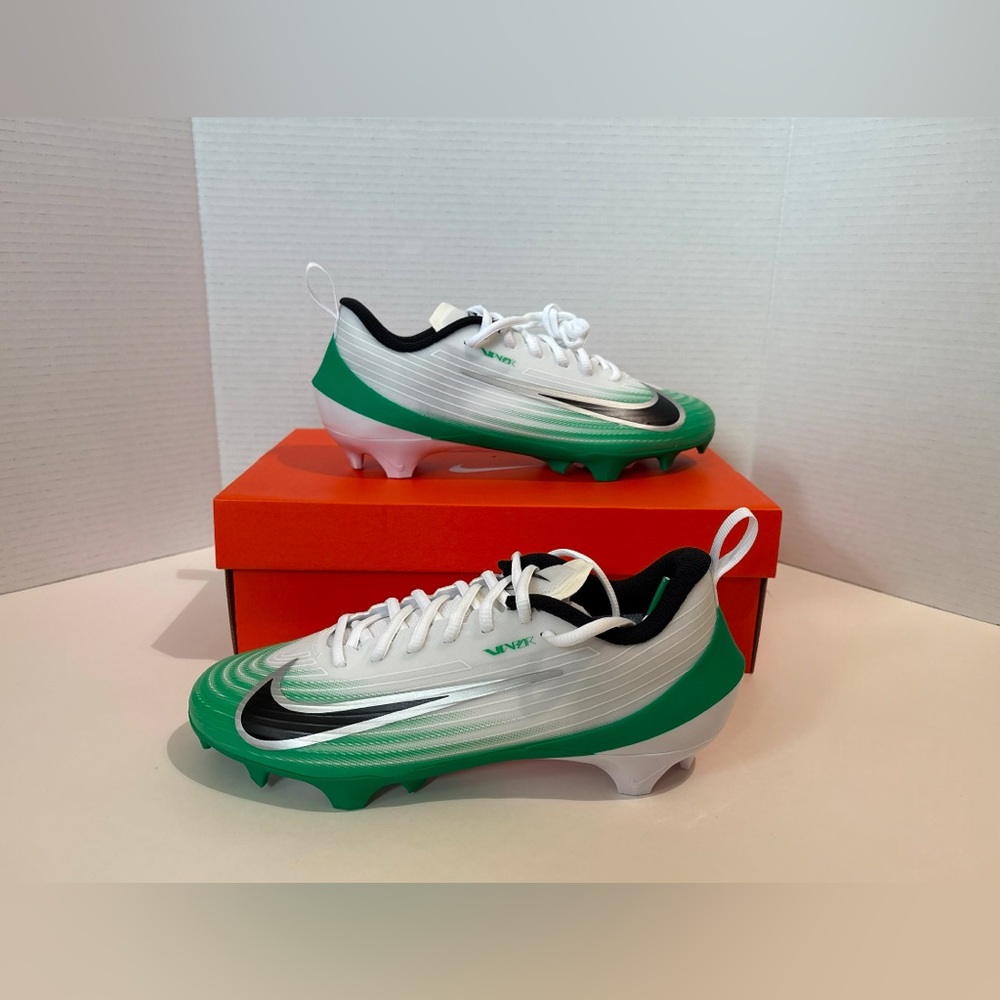 Nike Vapor Speed 3 Men’s Elite low Top football Cleats white green HM8849-100